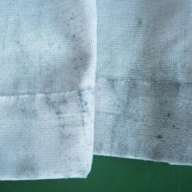 レースカーテンのカビ