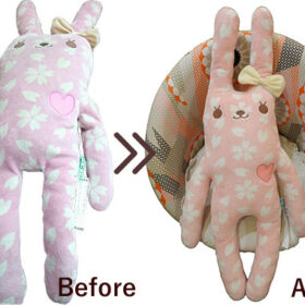 クラフトホリックの抱き枕クッション。綿交換＆クリーニングで抱き心地復活【全国宅配】