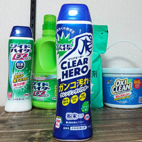 酸素系漂白剤を使ってみよう！臭い、シミ、汚れはちゃんと落ちる？