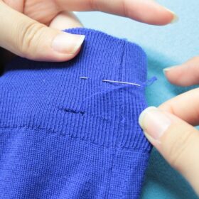 穴あき・ツレも直せます！ニットのお直し事例と補修の実例