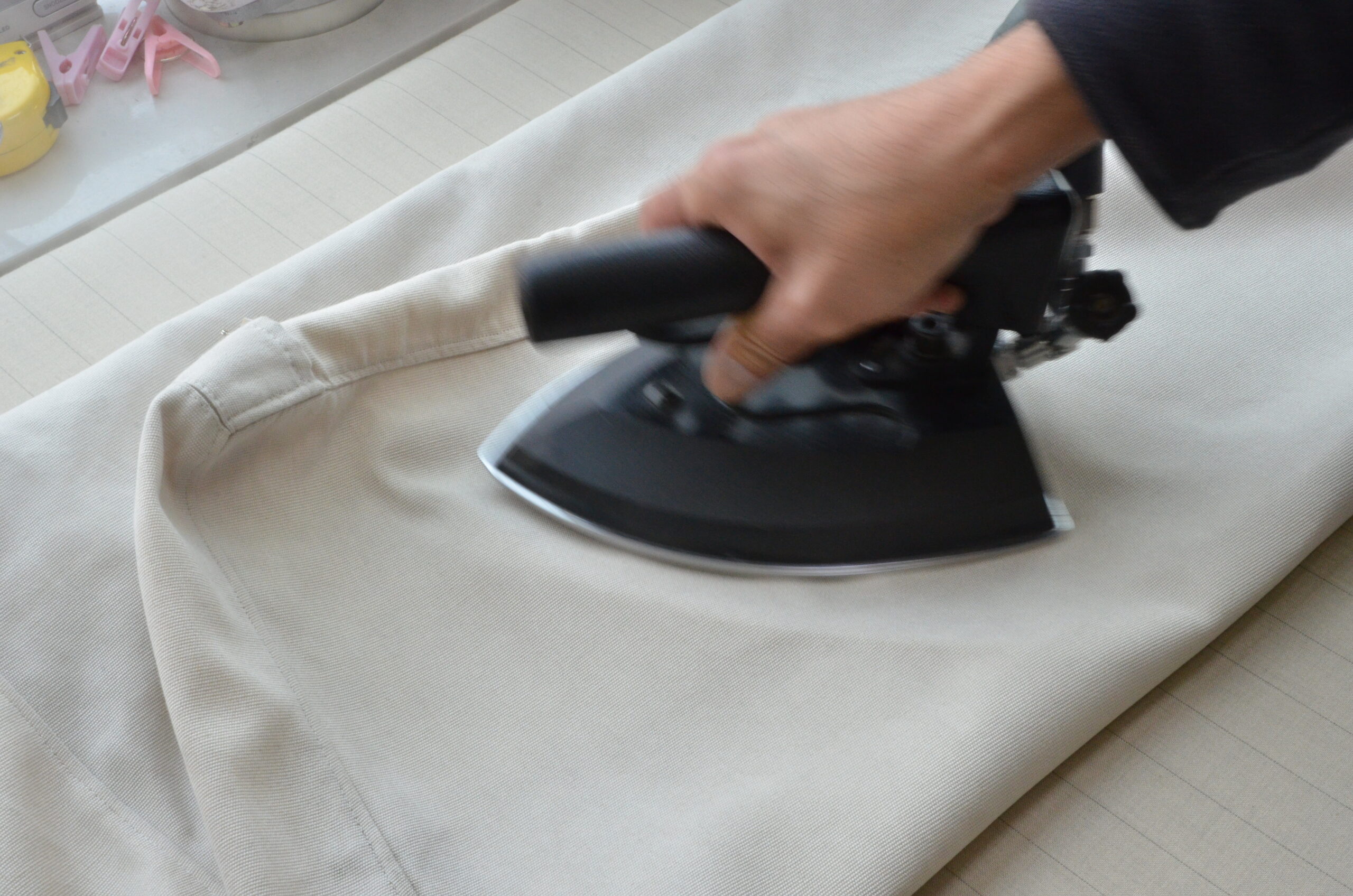 アイロン仕上げ