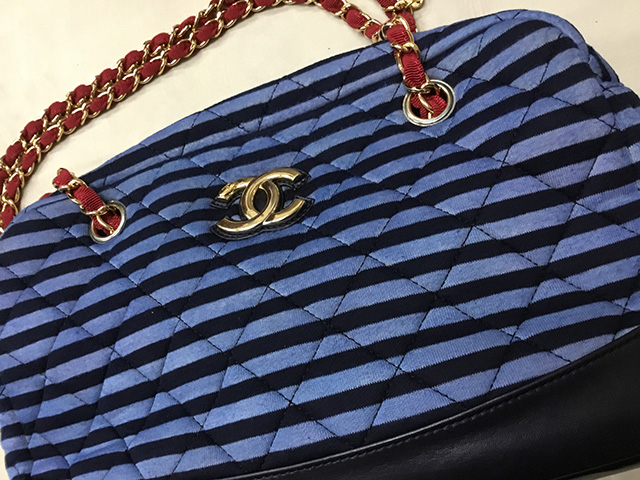 修理後のバッグ